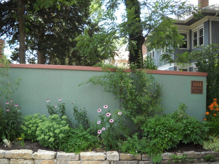 Pollinator garden at 1444 N 37th Street, in East Campus