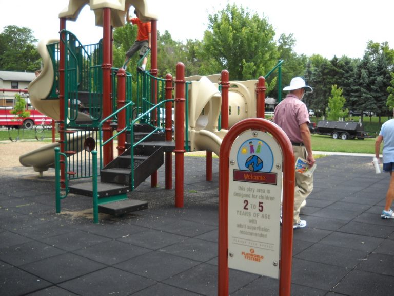 ECCO play structure at McAdams Park